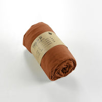 Draps Housse Flanelle De Coton Terracotta